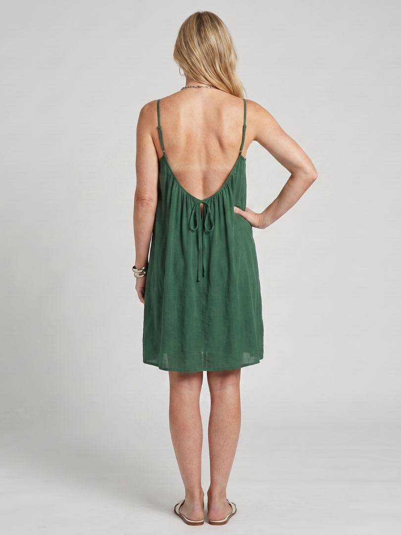 Effortless Shift Dress for Women Spaghetti Strap Scoop