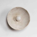 Enso Wall Lamp | Textured Pasta Resin, Japandi Design