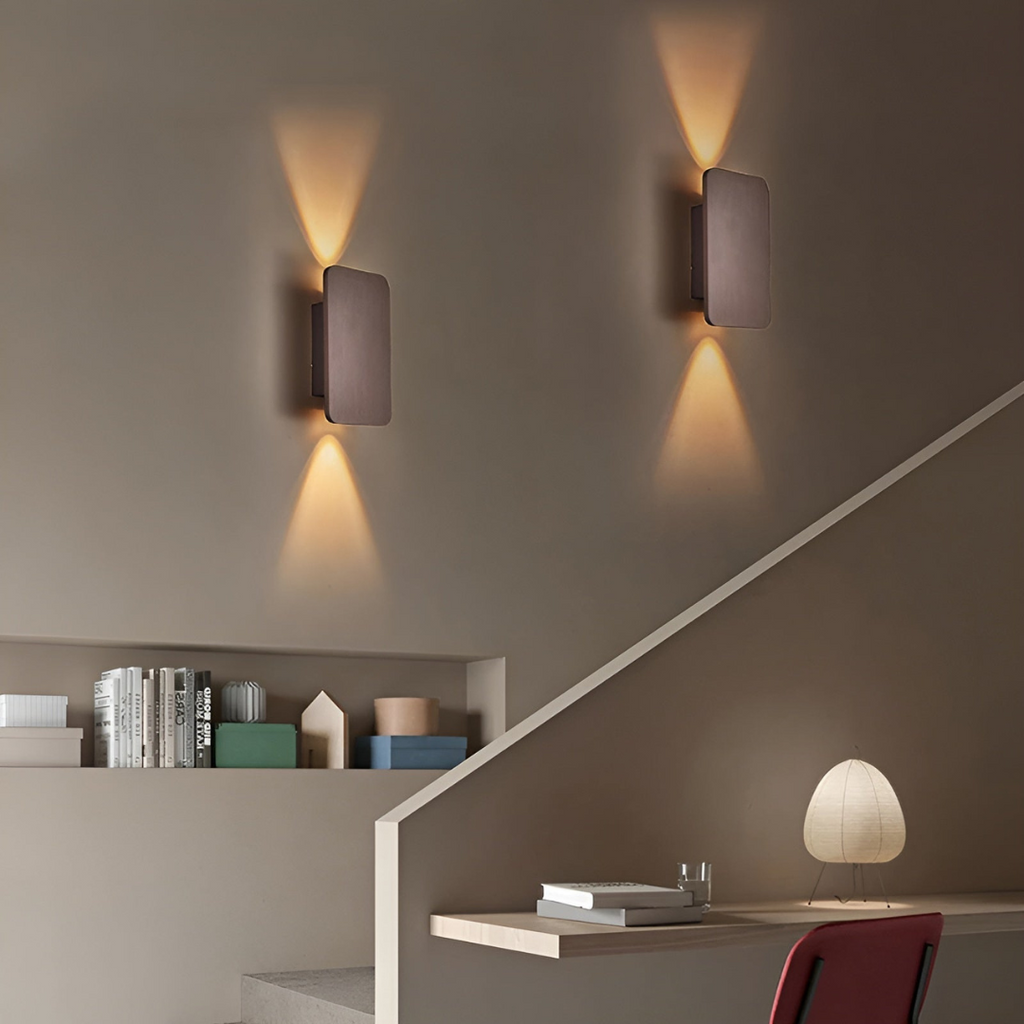 Luma LED Wandlamp | Geborsteld Aluminium, Minimalistisch Design