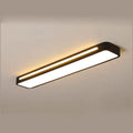 Scandinavian Minimalist Long LED Flush Mount Ceiling Fixture