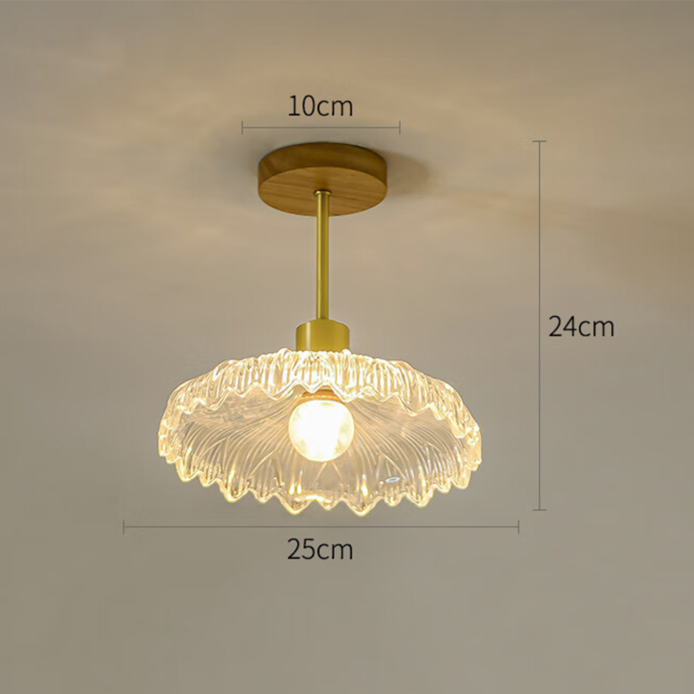 Mavero - Flower Glass Ceiling Lamp