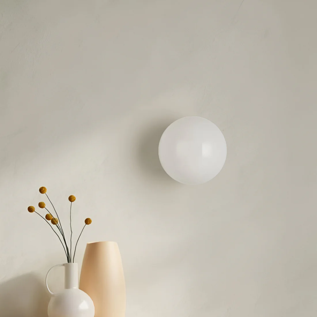 Lumo Wandlamp | Matglas, Warm Diffuus Licht