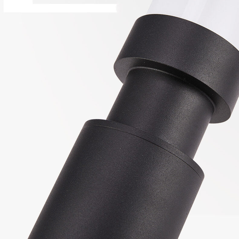 Contemporary Acrylic Waterproof LED Outdoor Lawn Lamp with Creative Lipstick Design