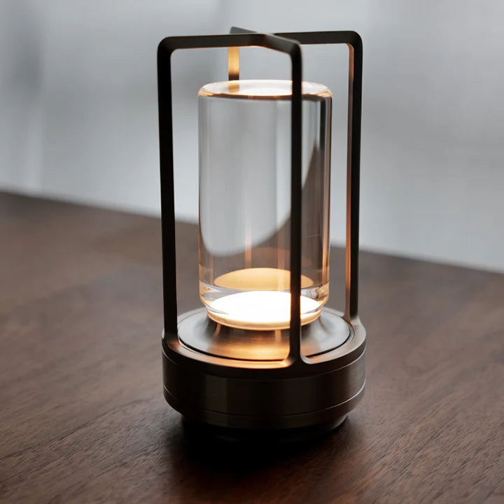 Modern Cylinder LED Wireless Table Lamp 1-Light