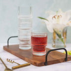 Brio Highball Glasses Set | 180ml, European Design, Durable Glass