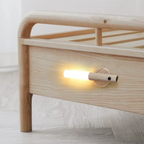 Glow – Natural Wood & Frosted Glass Portable Night Light