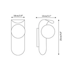 Icar LED Wall Lamp | Minimalist Wooden Design, Soft Ambient Glow