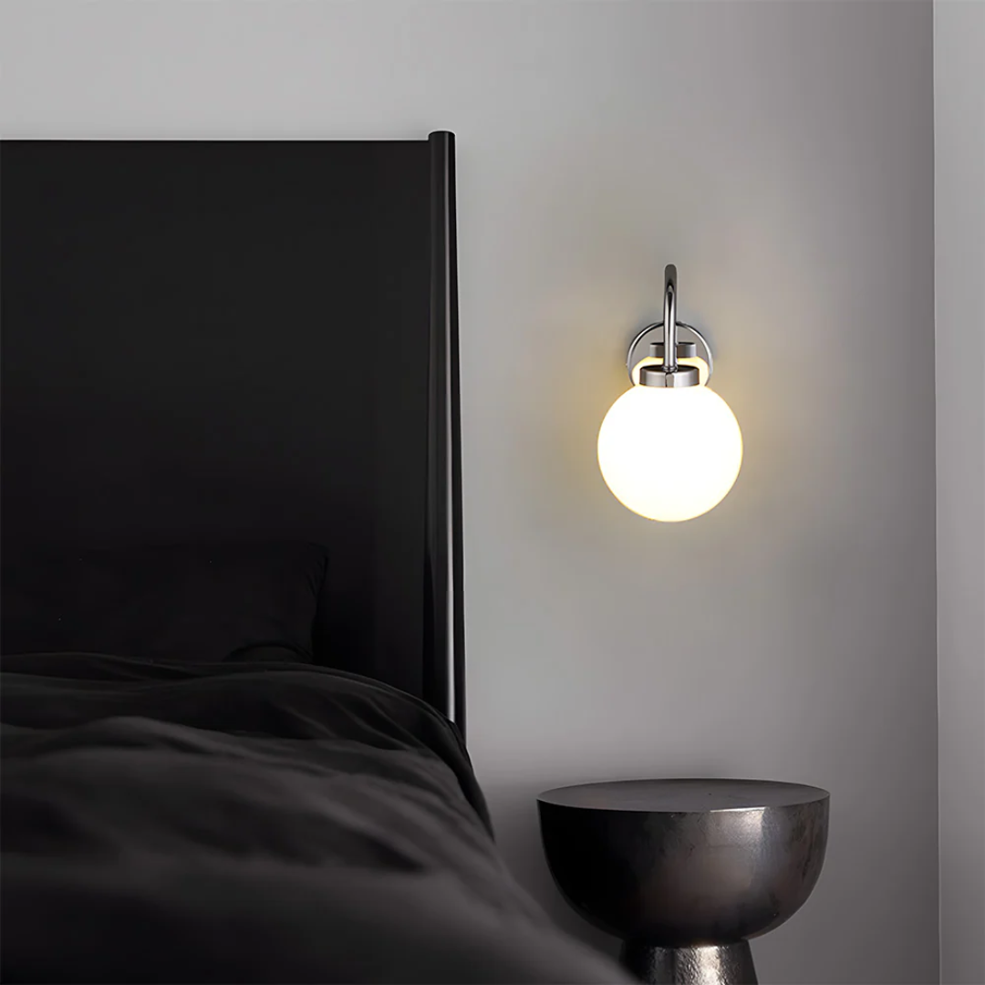 Licinia - Wall Lamp with Glass Globe