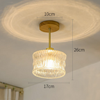 Mavero - Flower Glass Ceiling Lamp