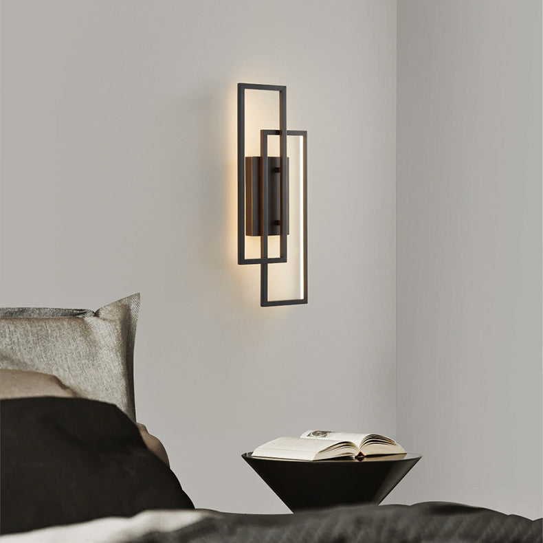 Ocireon - Rectangular Geometric LED Wall Lamp