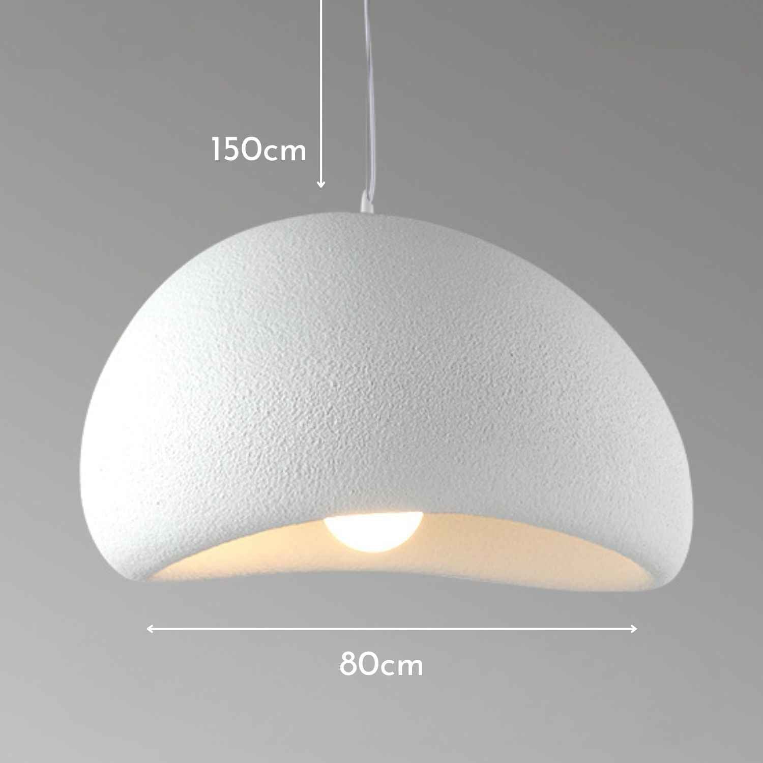Serenity – Cream Wabi Sabi Ceiling Lamp 80cm