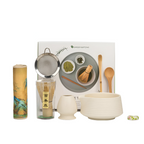 Noriyama – 8-Piece Matcha Set of Pottery and Bamboo with Bowl and Accessories