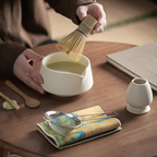 Noriyama – 8-Piece Matcha Set of Pottery and Bamboo with Bowl and Accessories