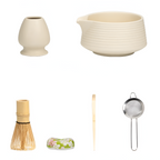 Noriyama – 8-Piece Matcha Set of Pottery and Bamboo with Bowl and Accessories
