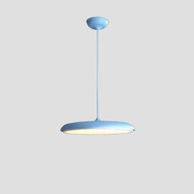 Nordic Macaron UFO Metal LED Pendant Light