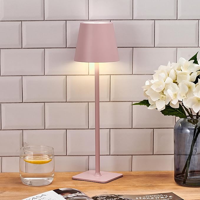 NordAura: Wireless LED Table Lamp – Rechargeable, Dimmable & Modern in Scandinavian Style