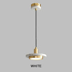 Bello Pendant Light | Marble & Iron, Adjustable Height