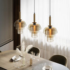 Lumivann - Minimalist Glass Dome Pendant Lamp