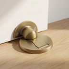 Elegant Stainless Steel Magnetic Door Stop with Strong Hold – 6 Color Options for Home and Office