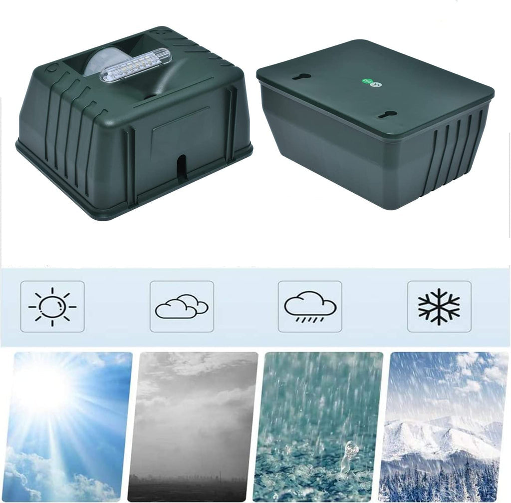 Viron - Ultrasonic Bird Repeller Outdoor Animal Deterrent