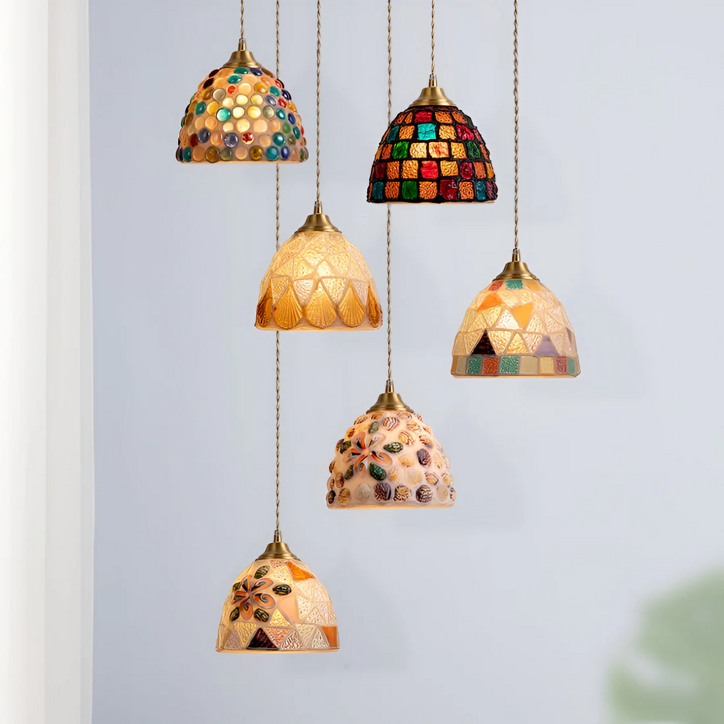 Bello Hanglamp | Retro Glasoptiek met Koper, Sfeervol Warmwit Licht