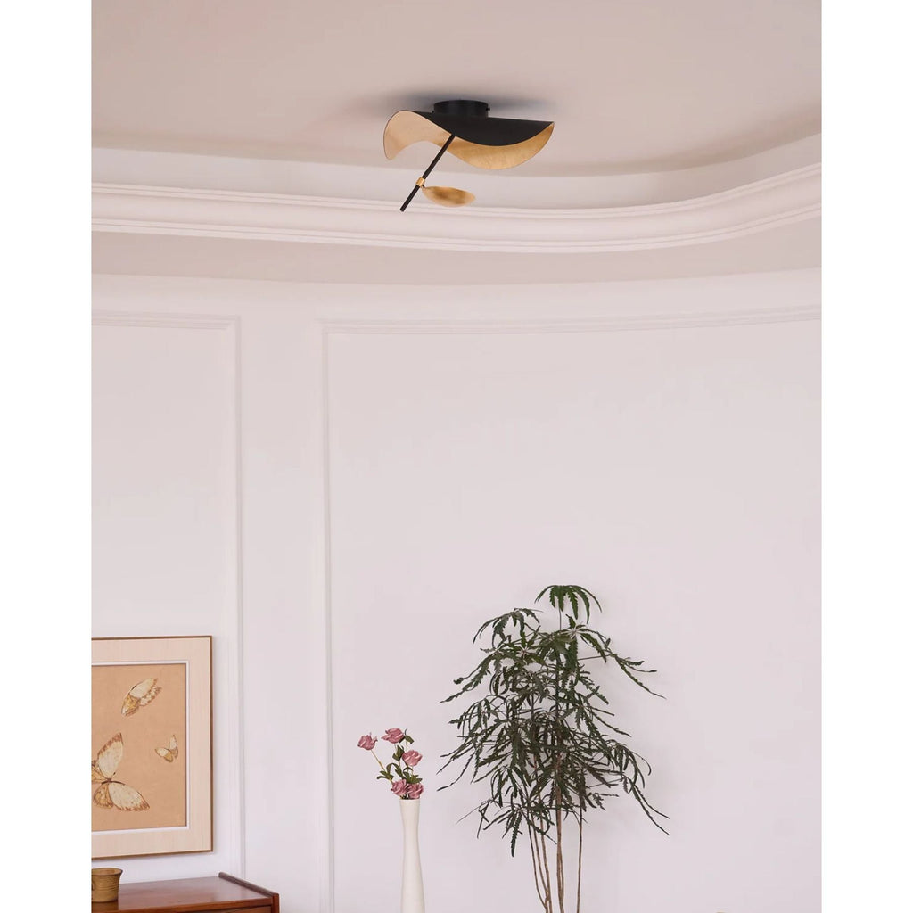 Bello LED Plafondlamp | Metaal & Staal, Warm Licht 3000K