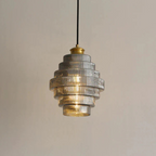 Hebes - Vintage Hanging Lamp Glass