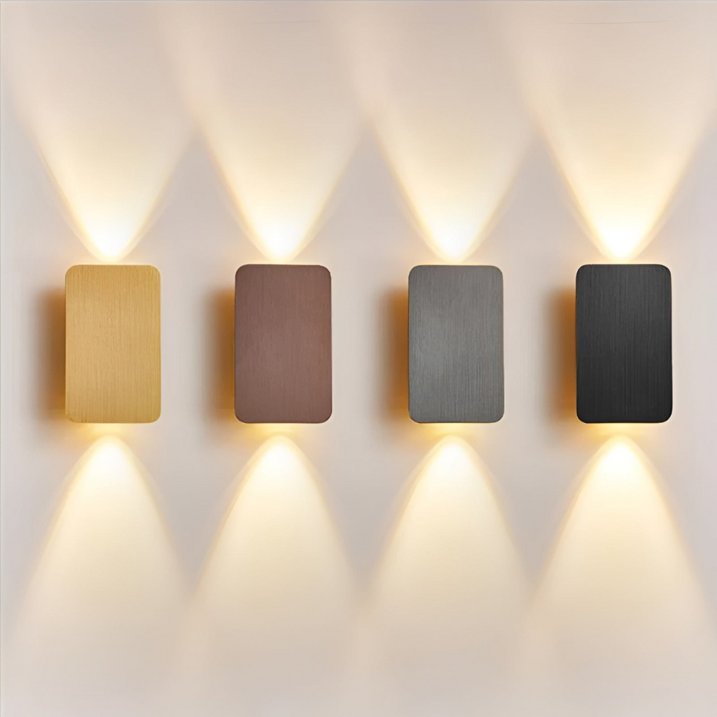 Luma LED Wandlamp | Geborsteld Aluminium, Minimalistisch Design