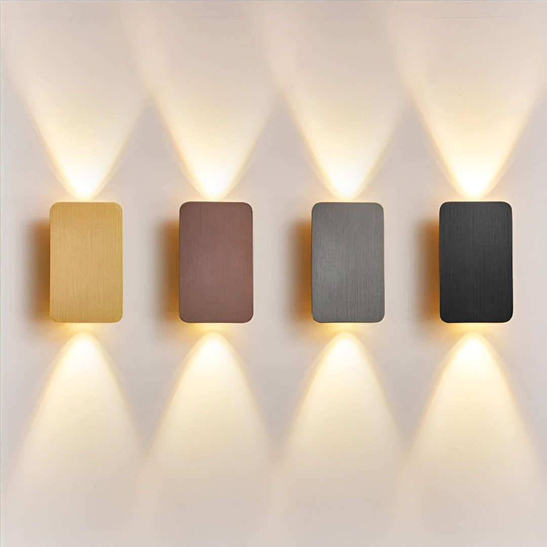Luma LED Wandlamp | Geborsteld Aluminium, Minimalistisch Design
