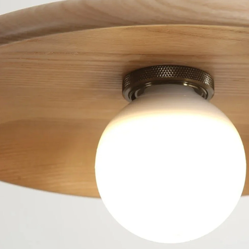 Virena - Nordic Minimalist Wooden LED Hanging Lamp