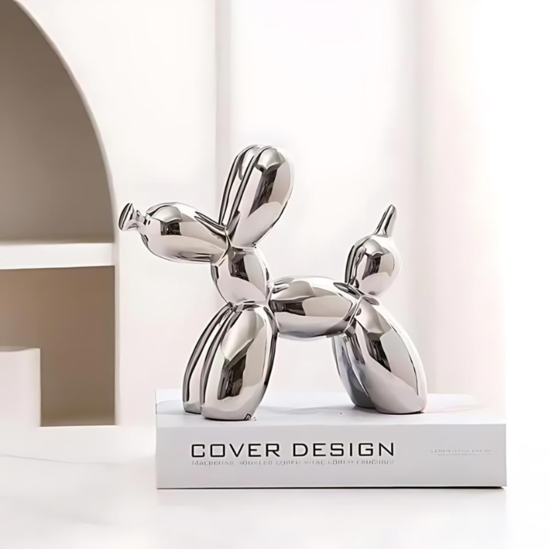 Nyxis - Decorative Ceramic Balloon Dog Statue