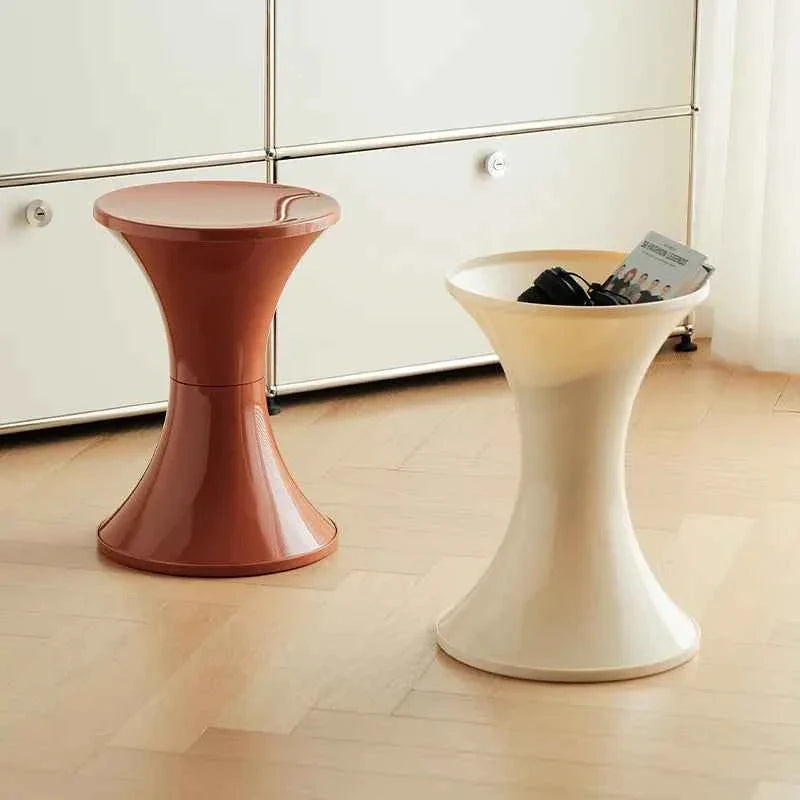 Bello Side Table & Stool | Hourglass Design, Lightweight