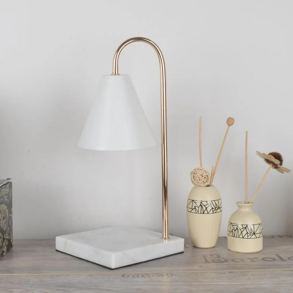 Serenity – White Marble Nordic Table Lamp
