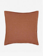 Luna Linen Lumbar Pillow | Superior Long Fiber Flax, Tonal Stitch Detail