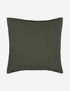 Luna Linen Lumbar Pillow | Superior-Quality Flax, Tonal Stitch Detail