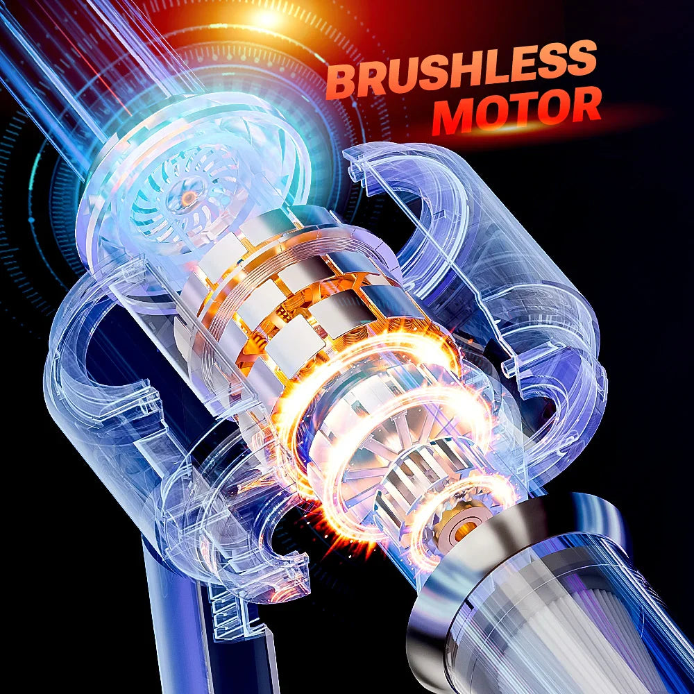 Zyphron – Wireless Car Handheld Vacuum Cleaner with Blowing Function