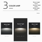 Contemporary Curved LED Wall Sconce Lamp in Long Aluminum Snake Design