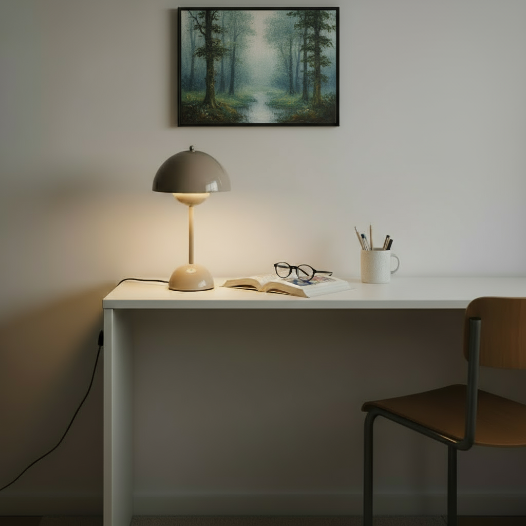 Bela Bauhaus Tafellamp | Iconisch Design, Zacht Diffuus Licht