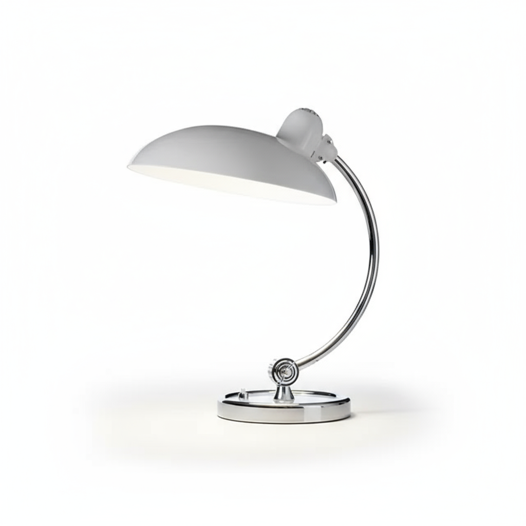 Belo Table Lamp | Bauhaus-Inspired Curved Metal Design