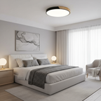 Noro LED Plafondlamp | Modern Scandinavisch Design, Houten Accent