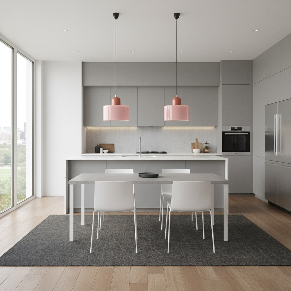 Bela Pendant Light | E27, Colored Glass