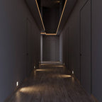 AabanLux: Rectangular Stair Light Aluminum LED with Motion Sensor – for Hallway & Staircase