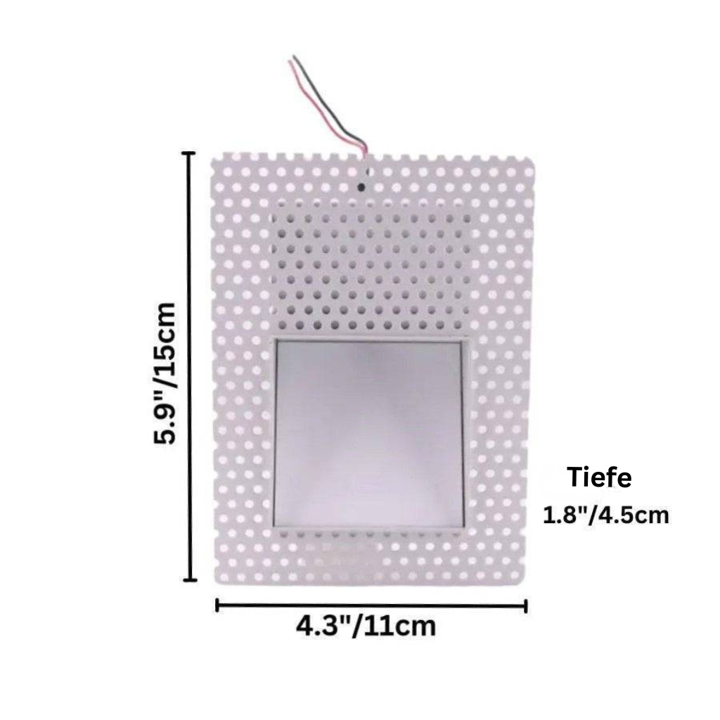 AabanLux: Rectangular Stair Light Aluminum LED with Motion Sensor – for Hallway & Staircase