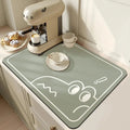 Absorbent Kitchen Mat, Non-slip Backing, Quick Drying