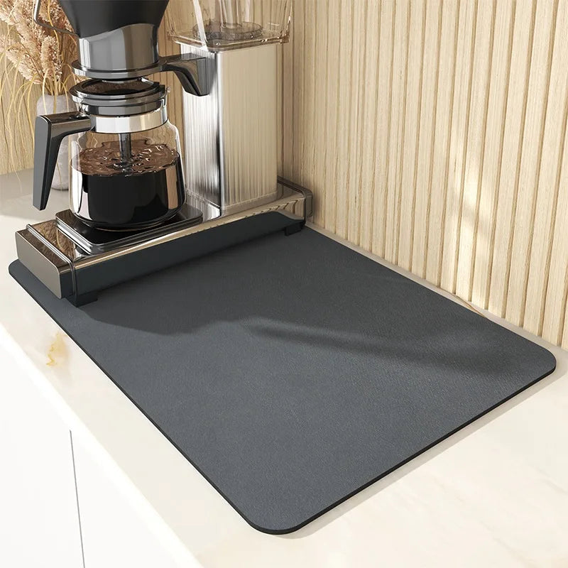 Absorbent Kitchen Mat, Non-slip Backing, Quick Drying