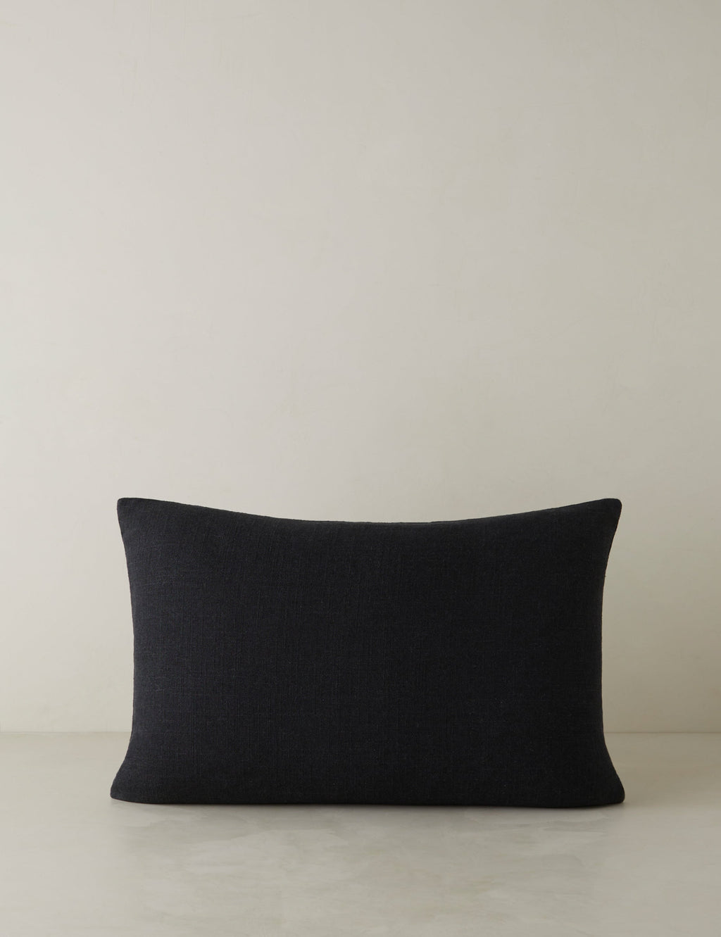 Bento Embroidered Pillow | Linen with Double Stitch Detail