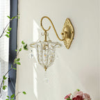 Acento Brass & Glass Wall Sconce