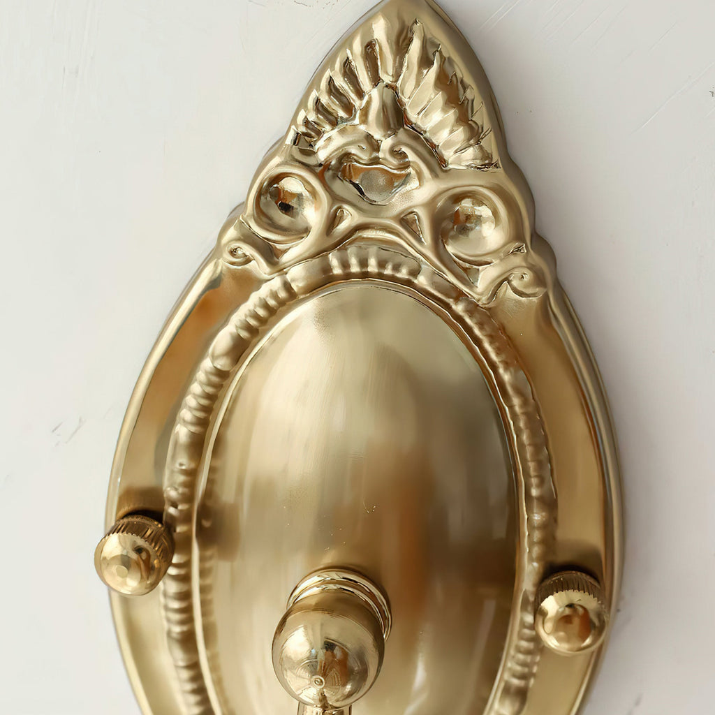 Acento Brass & Glass Wall Sconce