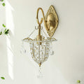 Acento Brass & Glass Wall Sconce