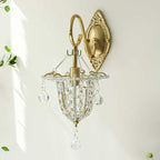 Acento Brass & Glass Wall Sconce